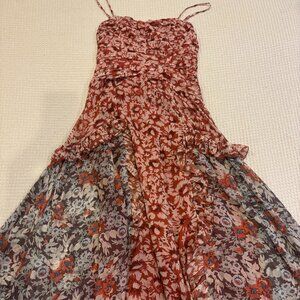 Free People Floral Maxi Dress
